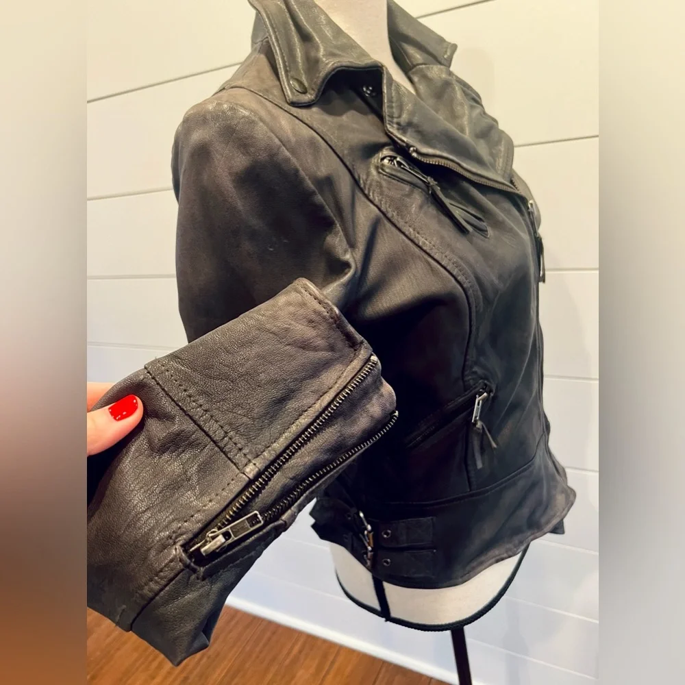 Leather Jacket Muubaa - Picture 4 of 6